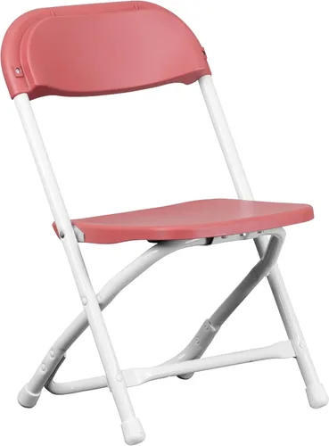 Vista 16 de Flash Furniture Paquete de 2 sillas plegables de plástico negro para niños