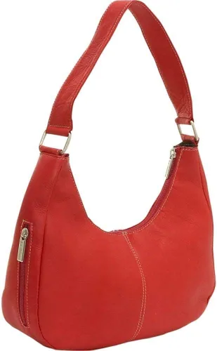 Vista 5 de Le Donne Bolso de cuero hecho a mano clásico Hobo de las mujeres, 12.5 "x 10" x 4.5