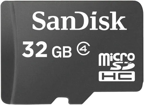 Vista 2 de SanDisk tarjeta portátil microSDHC sin adaptador, Negro