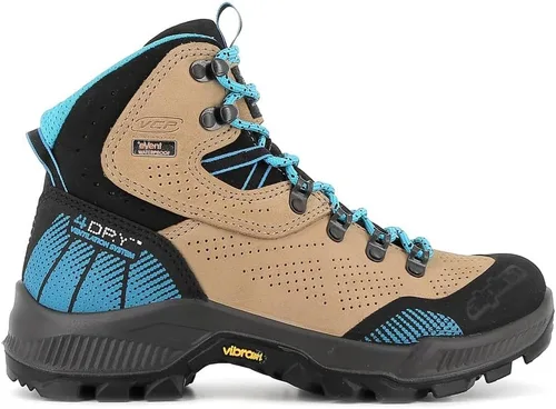 Vista 3 de Alpina IRIS - Botas altas impermeables para mujer, cómodas, duraderas, 100% cuero nobuck para todo tipo de clima, antideslizantes, transpirables