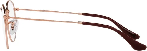 Vista 74 de Ray-Ban unisex-adult Rx3447v Round Metal Round Prescription Eyewear Frames