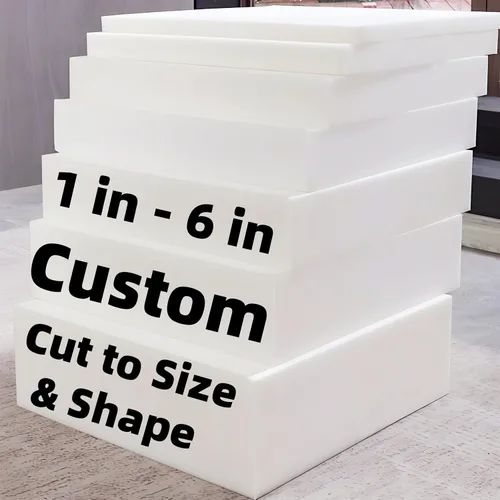 Vista 48 de Cojines de banco personalizados para muebles de interior/exterior, almohadilla de asiento de ventana panorámica con parte inferior antideslizante