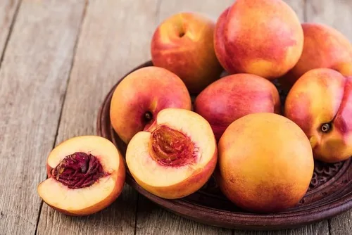 Vista 2 de Nuevas semillas frescas de frutas de nectarina roja de 3 piezas Generic