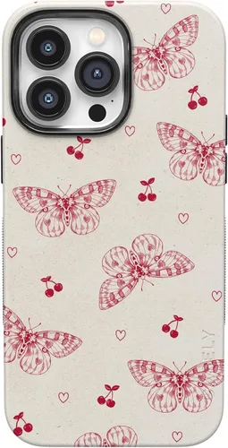 Vista 150 de Casely - Funda para iPhone 14 Pro Max, flores pintadas, Frida Kahlo Floral Girly, compatible con MagSafe