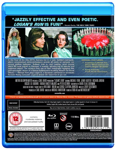 Vista 3 de Logans Run Blu-ray 2018 1976
