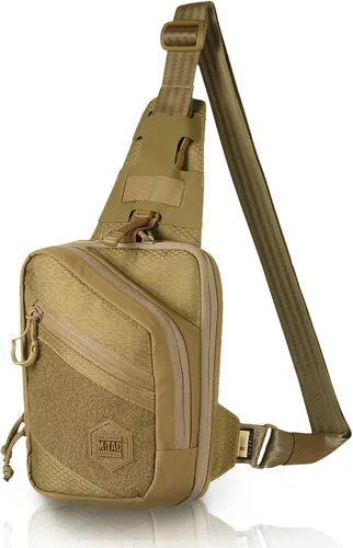 Vista 16 de M-Tac Elite - Bolso de transporte táctico EDC con funda oculta para el pecho CCW
