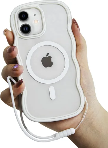 Vista 30 de Funda para iPhone 7/8, funda divertida para iPhone, linda funda Kawaii rizada con forma de marco de TPU suave a prueba de golpes, funda protectora
