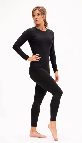 Vista 3 de DEVOPS Paquete de 3 camisetas de compresión para mujer, ajuste seco, manga larga, para correr, atléticas, camisetas de entrenamiento