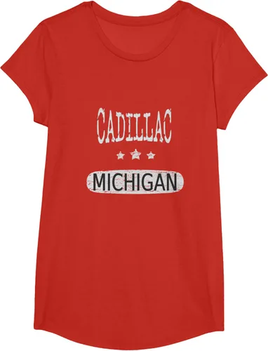 Vista 62 de Vintage Cadillac Michigan Camiseta