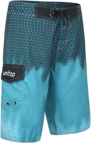 Vista 2 de unitop Bañador para hombre, ropa de playa, secado rápido, estampado hawaiano