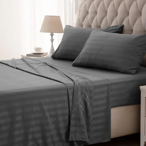 Vista 11 de Sleep Zone - Juego de sábanas suaves y frescas de 3 piezas para niños, sábana bajera, encimera y funda de almohada, no se arrugan ni decoloran, Rosa