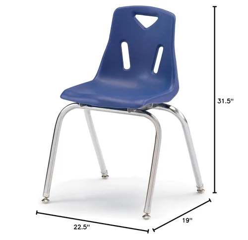 Vista 2 de Berries - Silla apilable