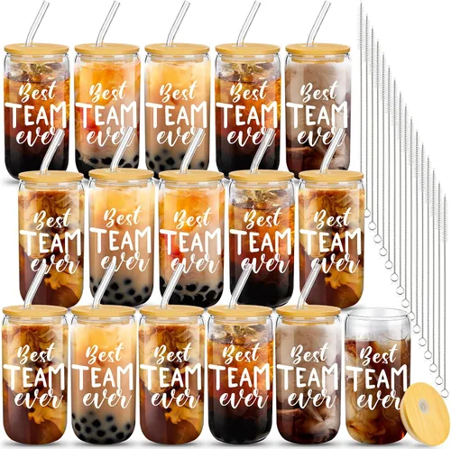 Vista 13 de Juego de 16 Regalos de Agradecimiento para Empleados, Compañeros de Trabajo, Personal, Regalos de Navidad, Regalos para el Equipo, Vaso de Cerveza
