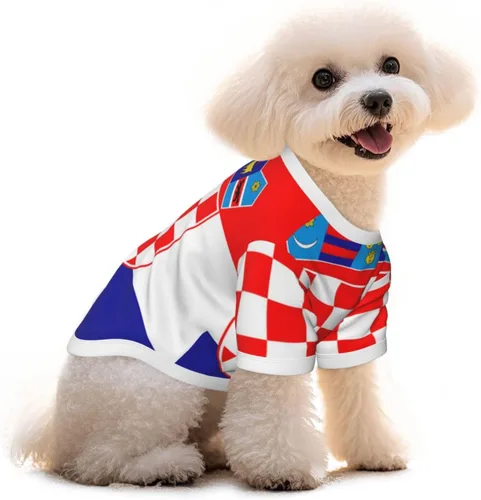 Vista 10 de SWEET TANG Camisas refrescantes para perros pequeños, de secado rápido, ropa de verano para perros pequeños, ligera, transpirable, camiseta