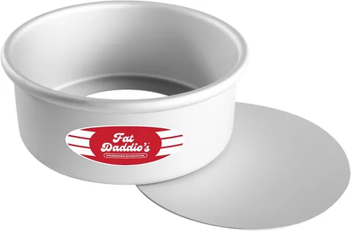 Vista 29 de Molde para tarta redondo de aluminio anodizado Fat Daddio con base extraíble