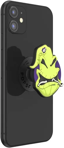 Vista 2 de PopSockets - Agarre para teléfono con soporte expandible, agarre adhesivo, El Extraño Mundo de Jack - PopOut Oogie Boogie