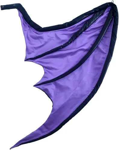Vista 3 de miccostumes Disfraz de cosplay con diseño de corazón para mujer con alas y leggings
