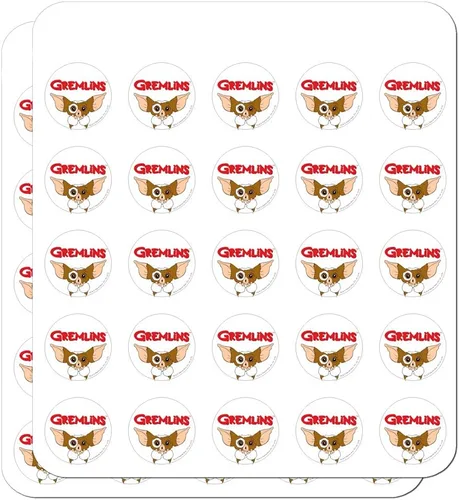Vista 11 de Gremlins Gizmo Logo Planner Calendario Scrapbooking Craft Pegatinas