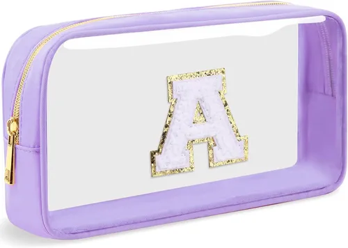 Vista 93 de Bolsa de Maquillaje Transparente Pequeña Bolsa de Cosméticos Bolsa de Viaje de Artículos de Aseo Bolsa Transparente con Cremallera Bolso Organizador