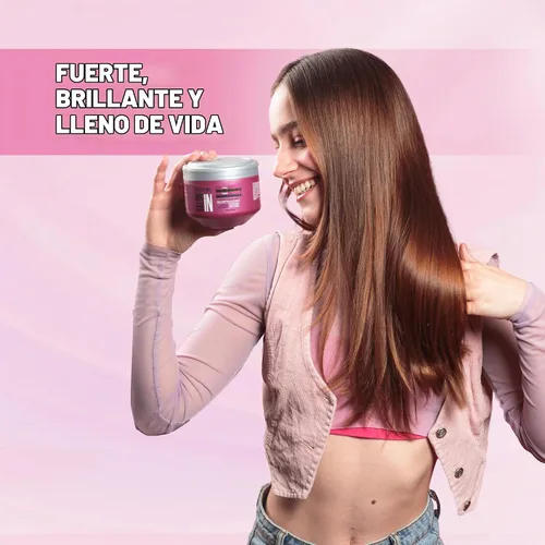 Vista 5 de Salon In de Recamier Máscara de tratamiento profundo Liss Control Cuidado del cabello con control de encrespamiento 10.58 oz / 300 g