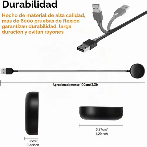 Vista 4 de Cargador Sankel compatible con Samsung Galaxy Watch 9/Ultra 2