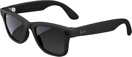 Vista 15 de Ray-Ban Meta (Gen 1), Wayfarer, Large Matte Black Smart AI Glasses for Men, Women — 12 MP Camera, Open-Ear Speakers, Video Recording, Bluetooth