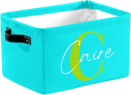 Vista 50 de Cesta de regalo personalizada con nombre, caja de juguetes de almacenamiento personalizada para niños, organizador de cubos de almacenamiento