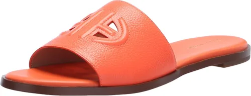 Vista 13 de Cole Haan Sandalias Flynn Logo Slide para mujer Cuero negro