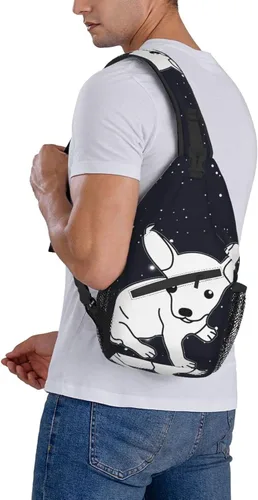 Vista 9 de Chihuahua - Bolsa de hombro para cachorros, mochila de viaje casual con animales divertidos para hombres y mujeres