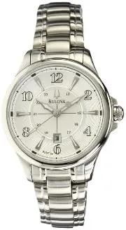 Vista 6 de Bulova Adventurer Blanco Dial Acero inoxidable Multi cuarzo Ladies Watch 96M109