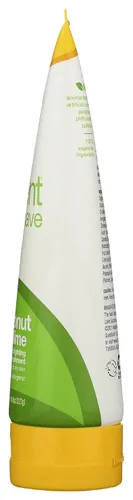Vista 6 de Alba crema para rasurar emoliente, con lima y coco, 8 onzas, 230 g, 8 onzas
