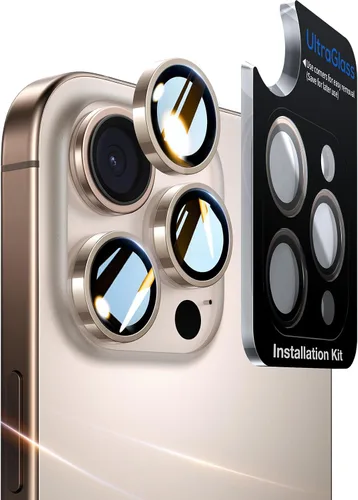 Vista 13 de UltraGlass UNBREAK TOP 9H+ Vidrio para Protector de Lente de Cámara iPhone 17 [NO.1 Grado Militar Irrompible] Protector de Cámara 17 Cubierta
