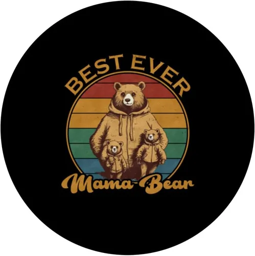 Vista 3 de mothers day apparel greatest mom best bear mama ever PopSockets Swappable PopGrip