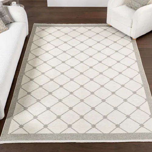 Vista 25 de nuLOOM Versa Collection - Alfombra reversible de 4 x 6 pies, lavable a máquina, resistente a las manchas, fácil almacenamiento, certificado
