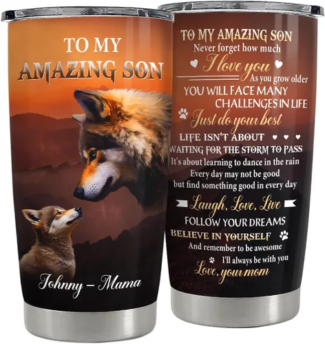 Vista 13 de SANDJEST Taza personalizada para mejores amigas de 20oz y 30oz con tapa - Regalo para mejores amigas, mujeres, niñas, hermana - Navidad, cumpleaños