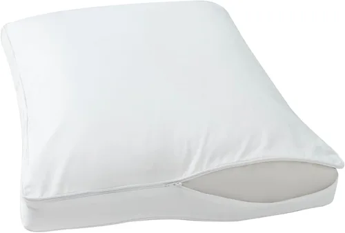 Vista 9 de STONECREST - Protector de almohada con refuerzo, 1 pieza, fundas de almohada con refuerzo de alta calidad (300 hilos de satén de refuerzo, estándar)