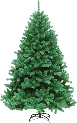 Vista 10 de Ochine Árbol de Navidad artificial, abeto verde, decoración de Navidad de mesa, soporte de metal, fácil montaje