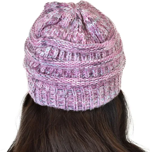 Vista 294 de C.C Trendy Warm Chunky Soft Stretch Cable Knit Beanie