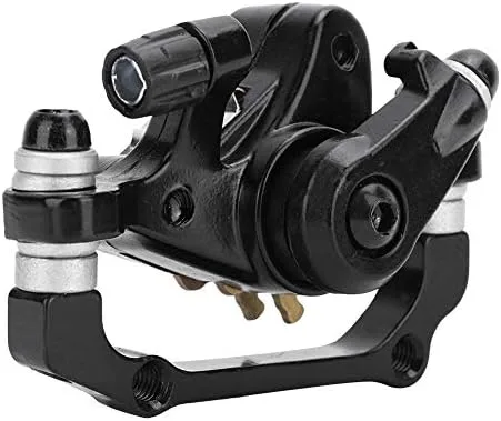 Vista 2 de Vbest life Freno de disco, pinzas de freno de disco mecánicas delanteras y traseras universales para bicicleta eléctrica (trasera (F180 R160))