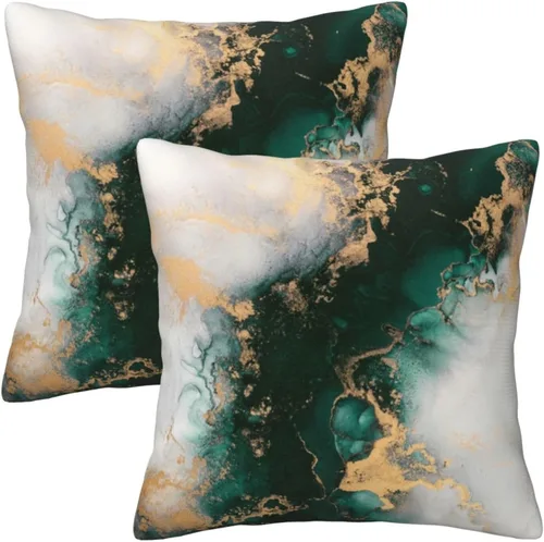 Vista 16 de Fundas de almohada de playa costera 18x18, juego de 2, fundas de almohada decorativas con diseño de estrella de mar y caballito de mar