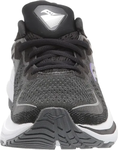 Vista 2 de Saucony Omni 20 - Tenis de correr para mujer, NegroBlanco