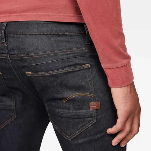 Vista 3 de G-Star Raw D-STAQ - 5 unidades para hombre Slim en Elto Superstretch, Azul