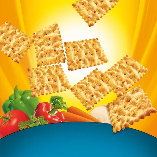 Vista 4 de Nabisco Veggie Chips de trigo integral de grano entero, galletas de trigo integral, paquetes de bocadillos de 60 a 1.75 onzas