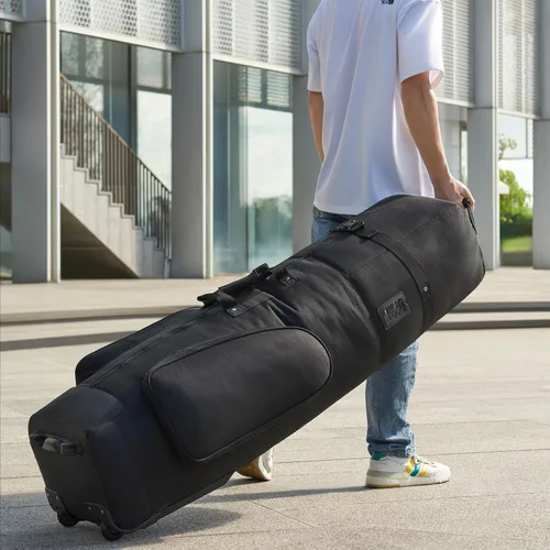Vista 7 de APTY Padded Golf Club Travel Bag with Wheels, Golf Travel Case for Airlines