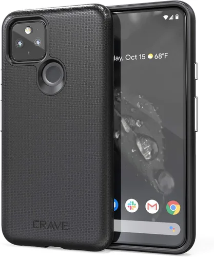 Vista 14 de Crave Funda para Pixel 5, Funda de la Serie de Protección Dual Guard para Google Pixel 5 - Aqua