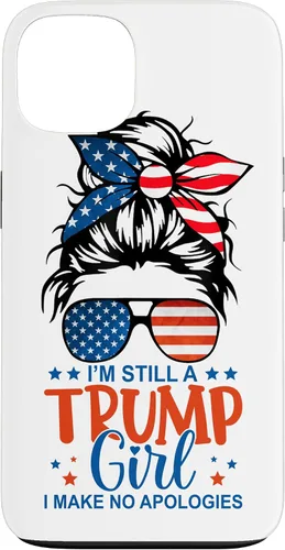Vista 7 de I'm Still A Trump Girl I Make No Apologies Trump 2024 Women Case for iPhone 17