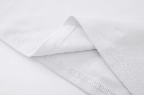 Vista 5 de OThread & Co. Camiseta de manga corta para mujer, cómoda, cuello cuadrado, capa elástica básica