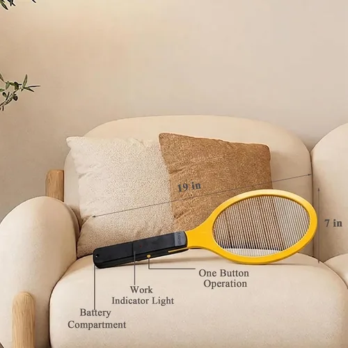 Vista 5 de Matamoscas eléctrico – Exterminador de insectos – Potente asesino de mosquitos y moscas de 2200 V, matamoscas para interiores y exteriores