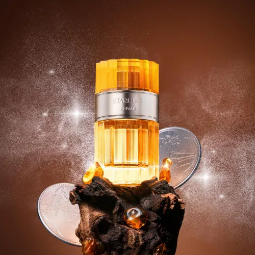 Vista 4 de Afnan Stardust Extrait de Parfum, unisex, 3.4 onzas líquidas