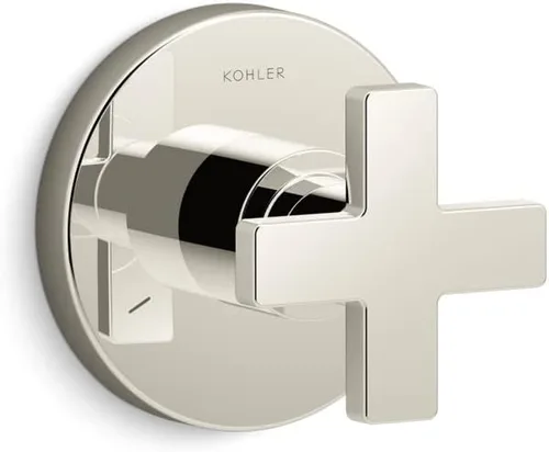 Vista 4 de KOHLER Recorte de válvula de transferencia compuesta con mango cruzado